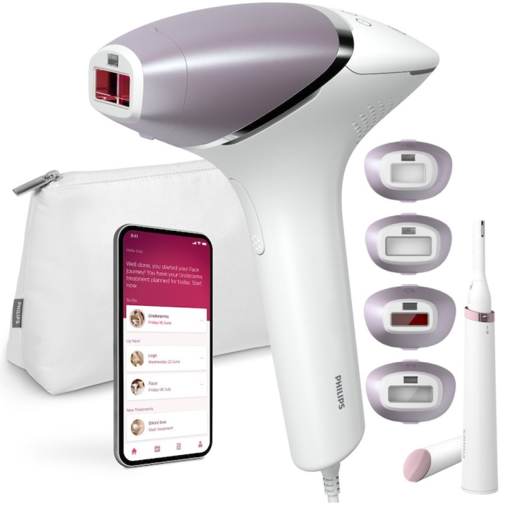 Епилатори Philips: топ 5 модела от 67 до 417 € 5 Philips Lumea BRI 949/00 IPL: Премиум фотоепилатор