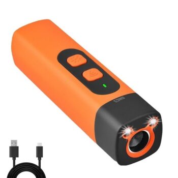 Ултразвуков кучегон SIKS с фенерче, USB зареждане, обхват до 15 м