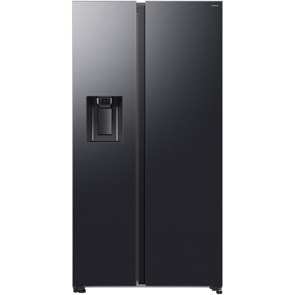 Хладилник Side by Side Samsung RS70F65KEFEO, 640 л, диспенсър за вода и лед, 1,2 кг лед на ден