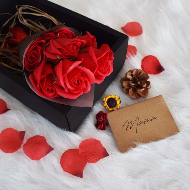 Букет от Сапунчета – Рози