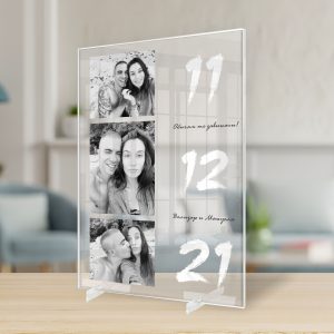 Акрилна фоторамка с ваши снимки – Нашето завинаги