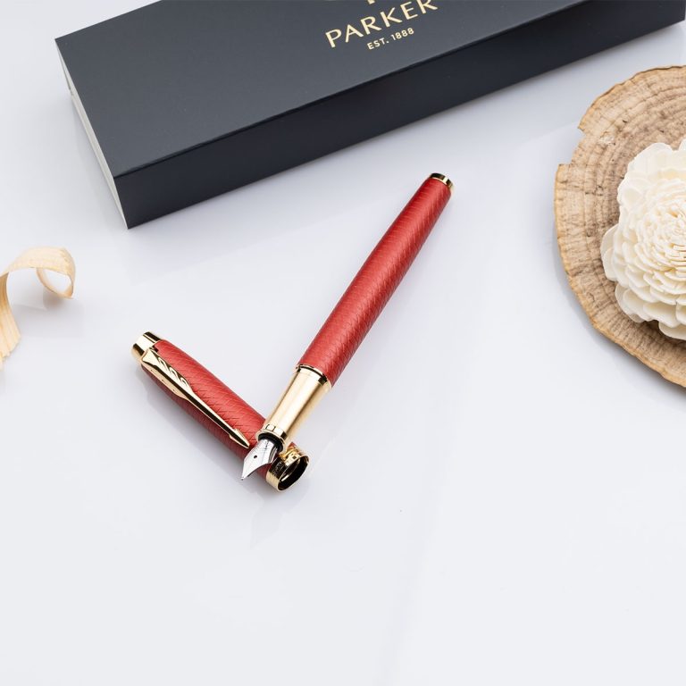 Луксозна писалка Parker Royal IM Premium – червена