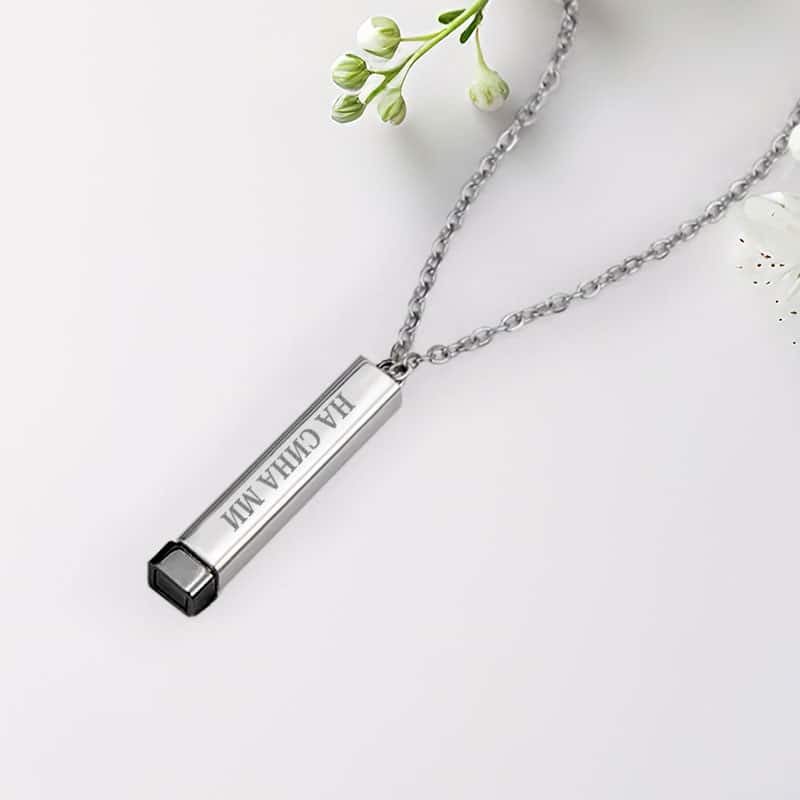 Колие за сина ми с послание от мама