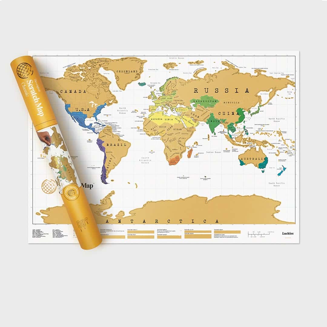 Световна Политическа Скреч Карта