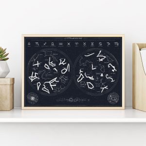 Скреч Карта на Съзвездията