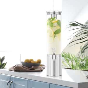 Стъклен Диспенсър за Алкохол – 2.5 литра