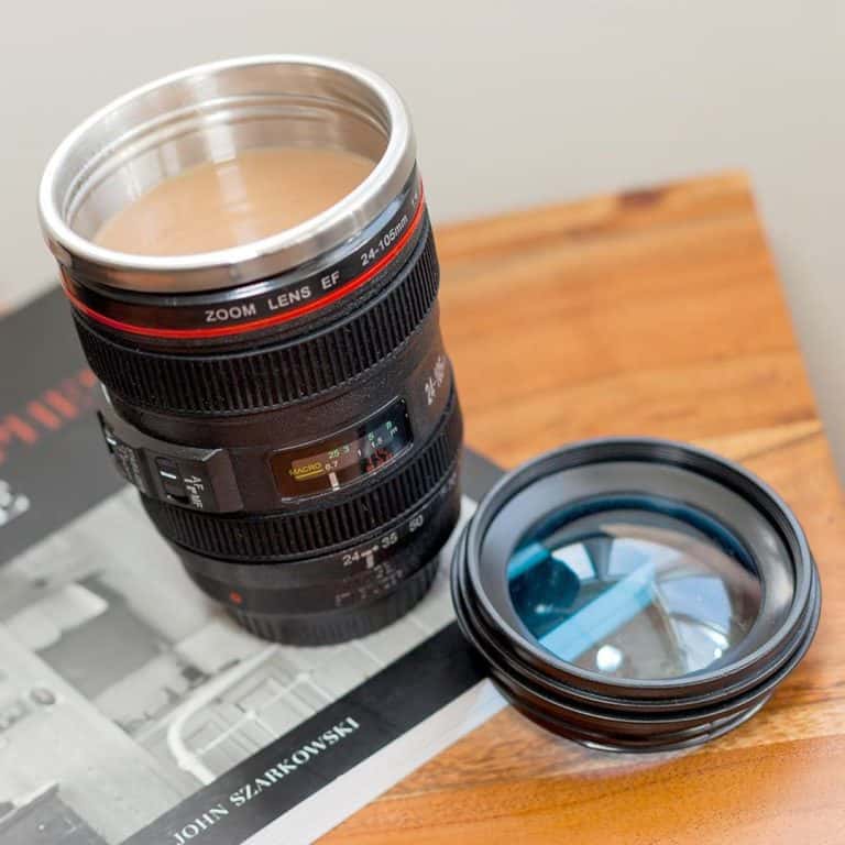 Чаша-Обектив с Прозрачен Капак