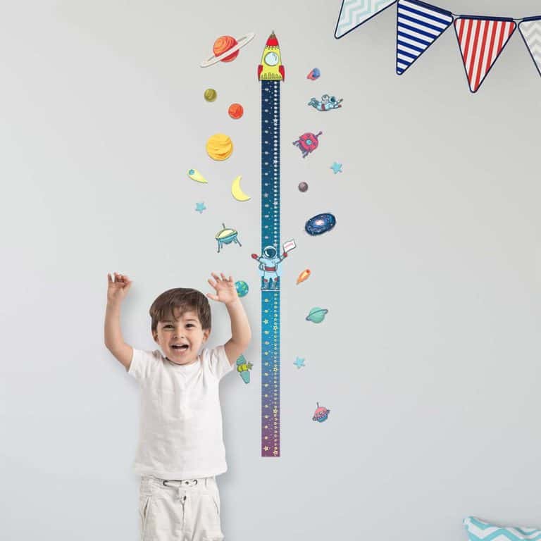 Детски Метър за Стена – Космос