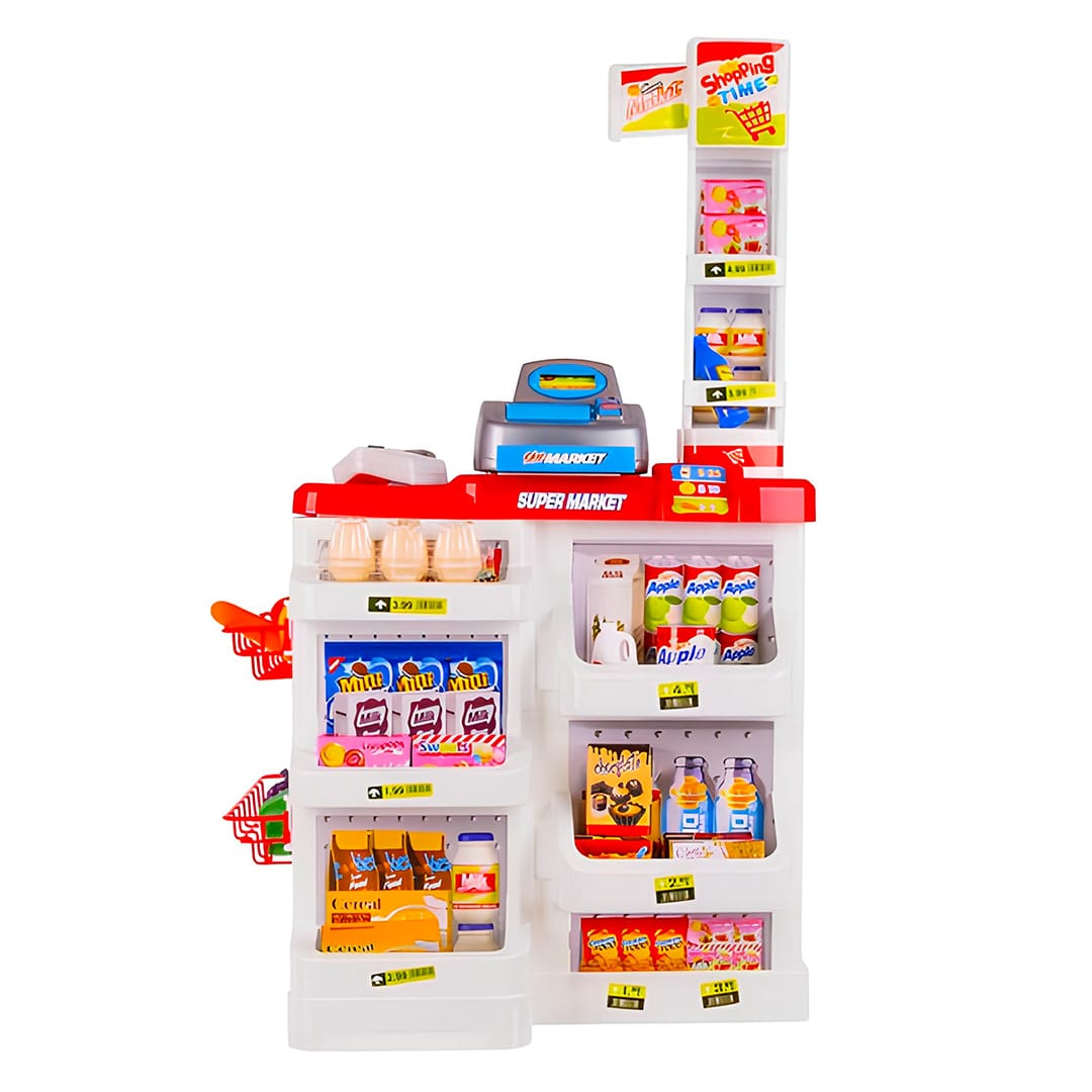 Детски Супермаркет с Пазарска Количка