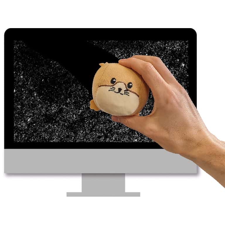 Кърпичка за Монитор и Антистрес Топка – Хамстер