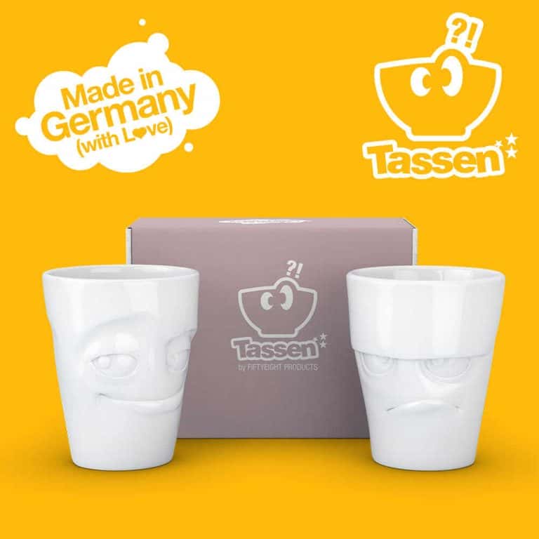 Комплект Чаши за Сок с Изражение (350мл.)