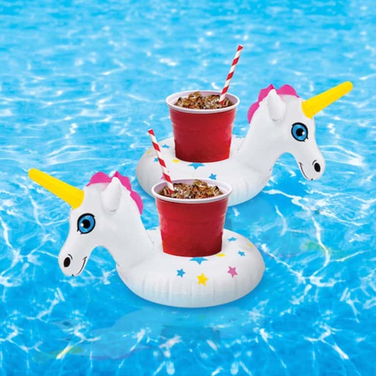 Надуваеми Пояси за Напитки – Еднорози (2бр.)