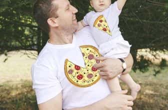 – Комплект Тениска + Боди – Pizza 2