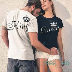Комплект тениски – Queen and King
