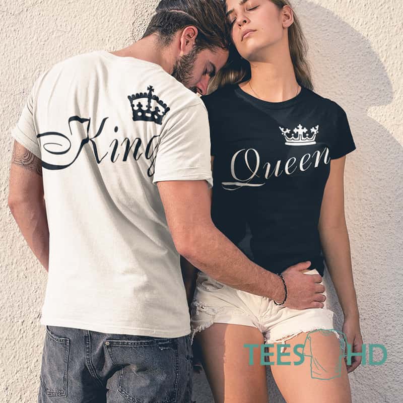 Комплект тениски – Queen and King