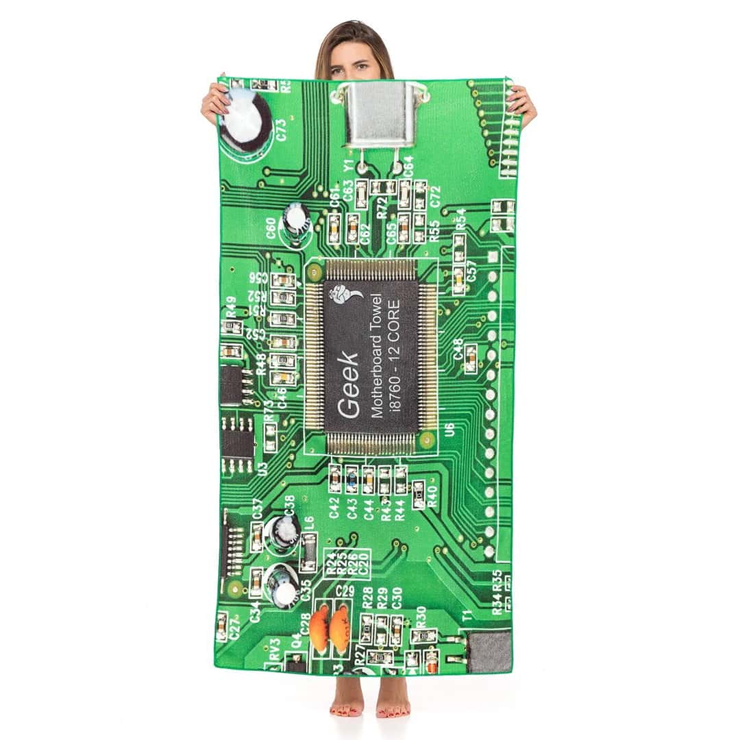 Плажна Кърпа – Компютърно Дъно (160 х 80см.)