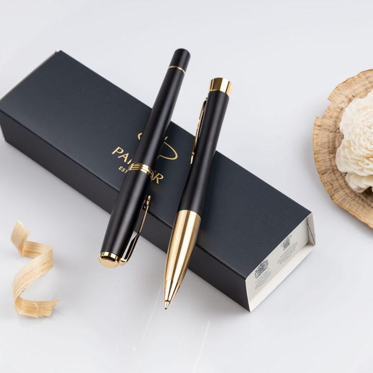 Луксозен комплект Parker Urban Black GT – химикалка и писалка