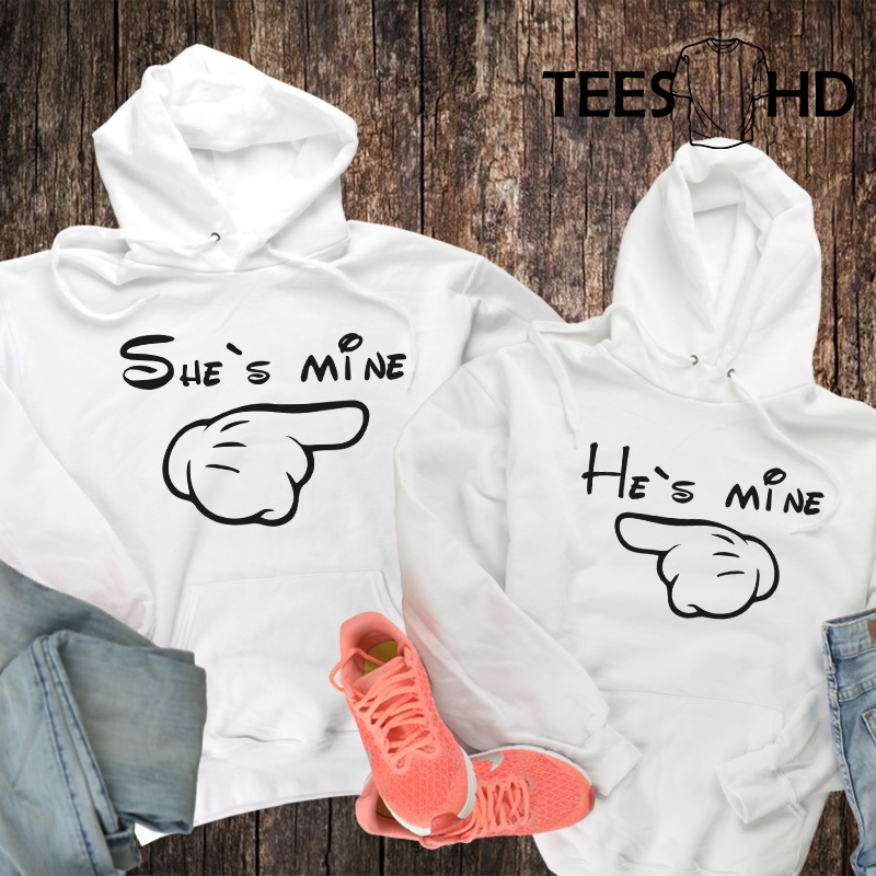 Комплект суитшърти – She`s mine – He`s mine