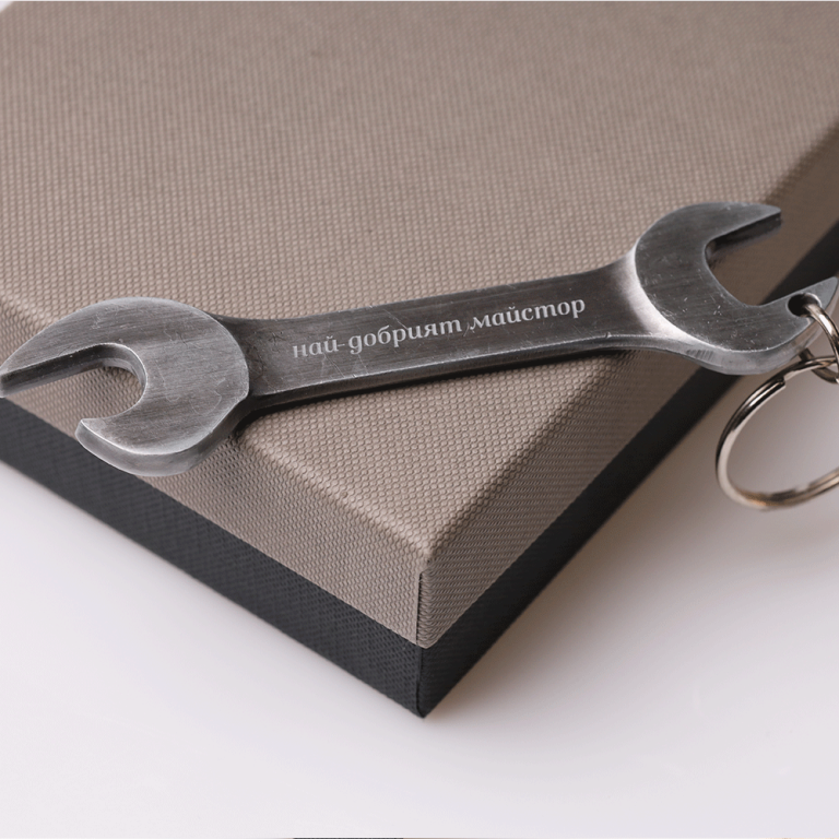 Метален ключодържател гаечен ключ – Най-добрият майстор