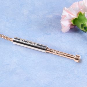 Луксозно колие с персонализирано послание и име