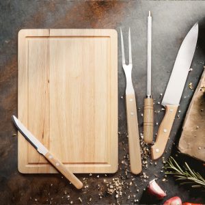 Барбекю сет от 4 аксесоара в калъф