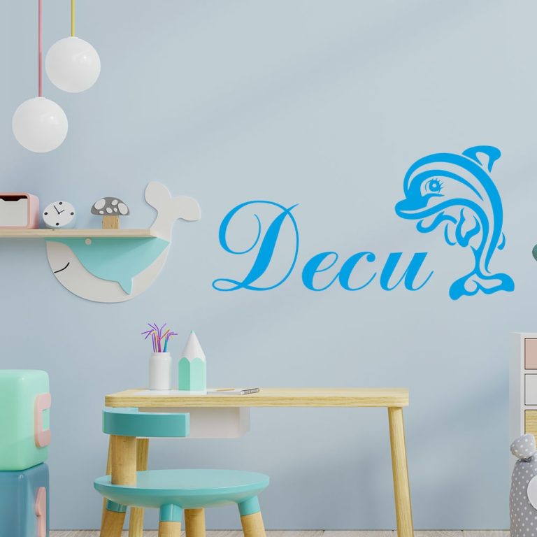 Стикер за стена – Делфинче