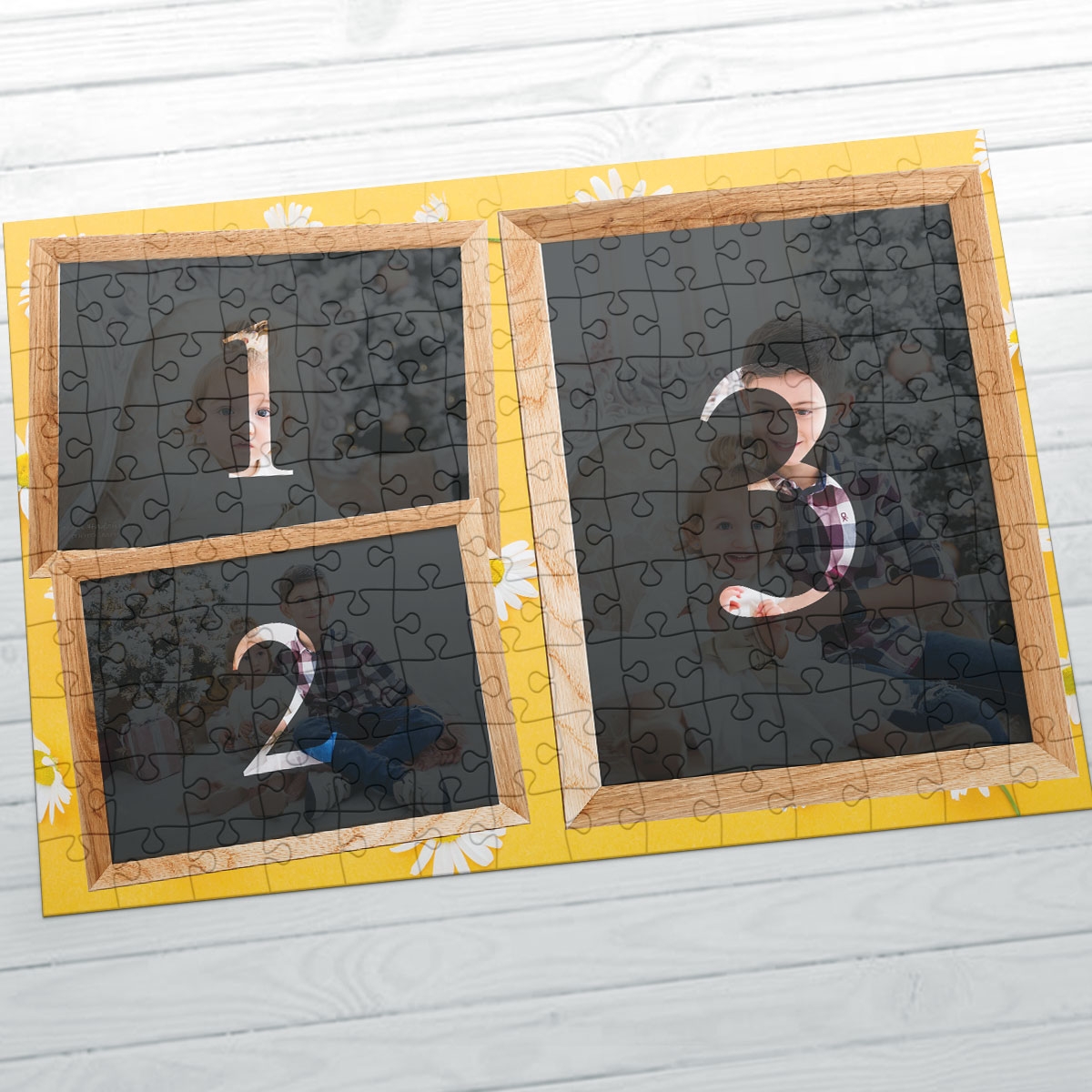 А4 с три ваши снимки – Маргаритки