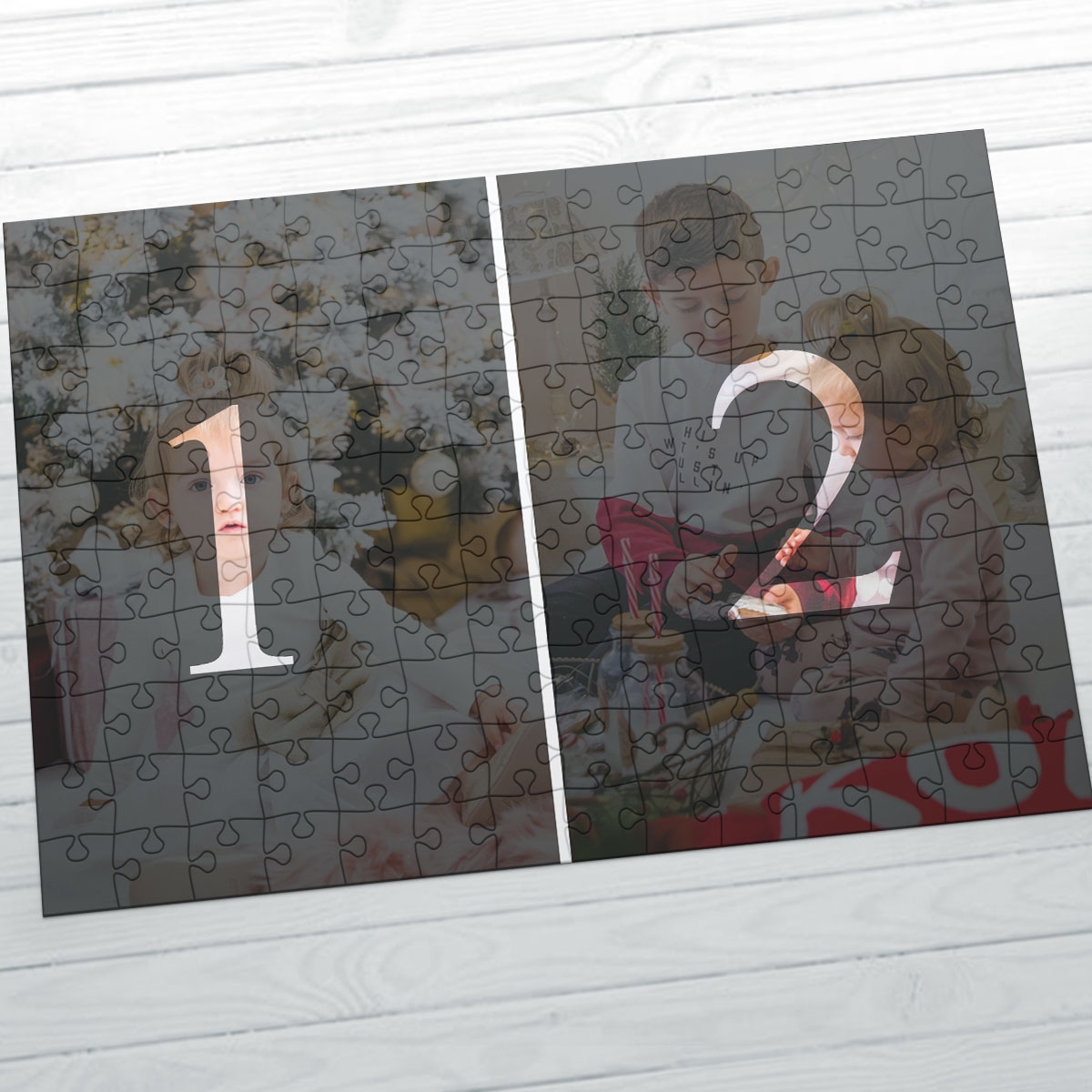 А4 с две снимки – Колаж