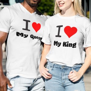 Комплект щампи – I Love my King – I love my Queen