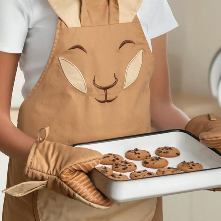 Ръкавици за Фурна и Престилка – Кенгуро