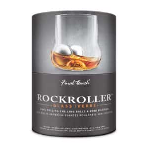 Чаша за Уиски с Два Метални Охладителя (450мл.)