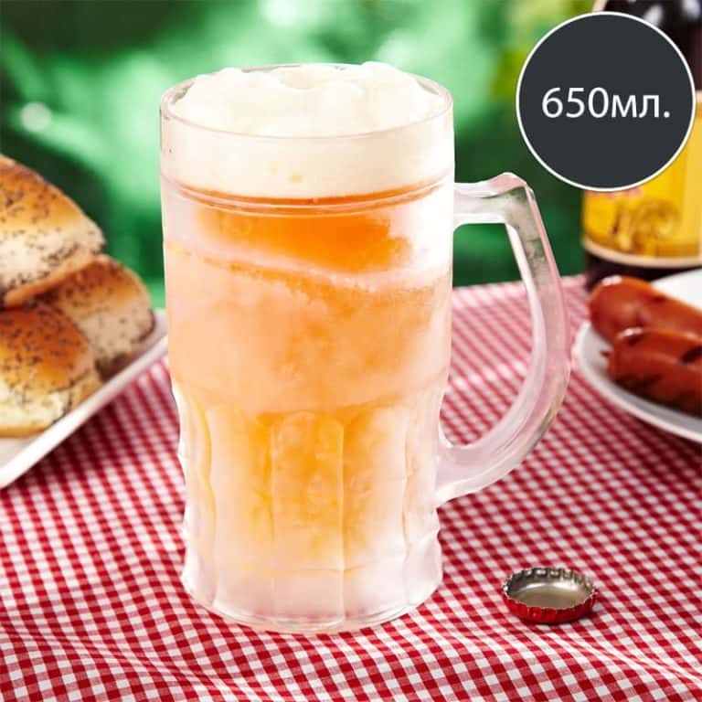 Ледена Халба за Бира – Голяма (650мл.)