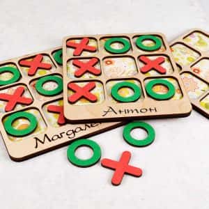 Лазерно изрязан и гравиран Морски шах с име