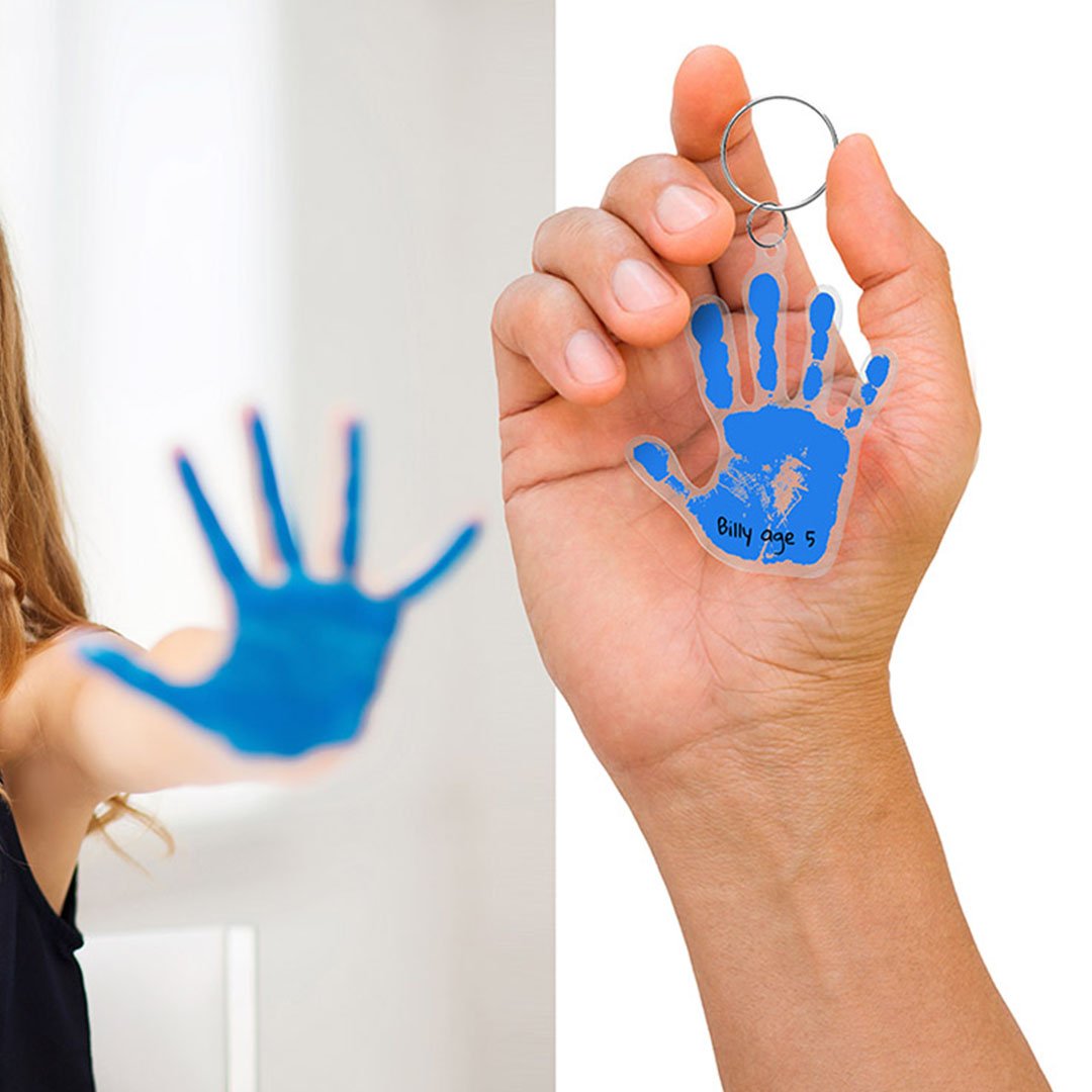 Персонализиран Ключодържател с Отпечатък