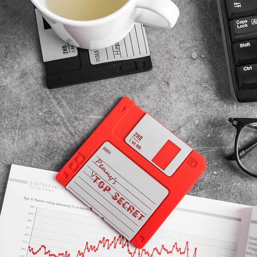 Подложки за Чаши – Флопи Дискети (6бр.)