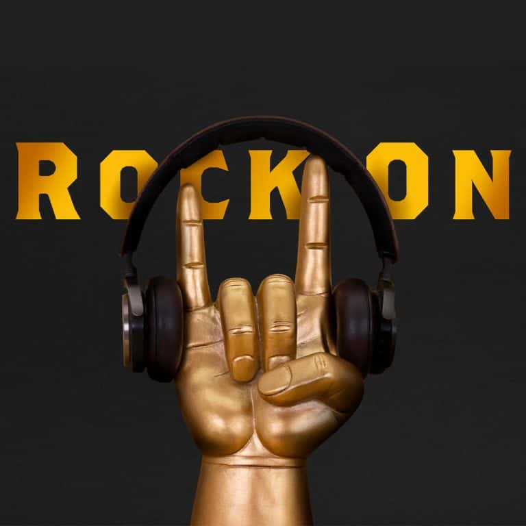 Поставка за Слушалки – Rock On