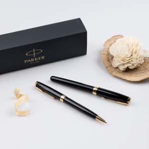 позлатен комплект Parker Sonnet Black CT