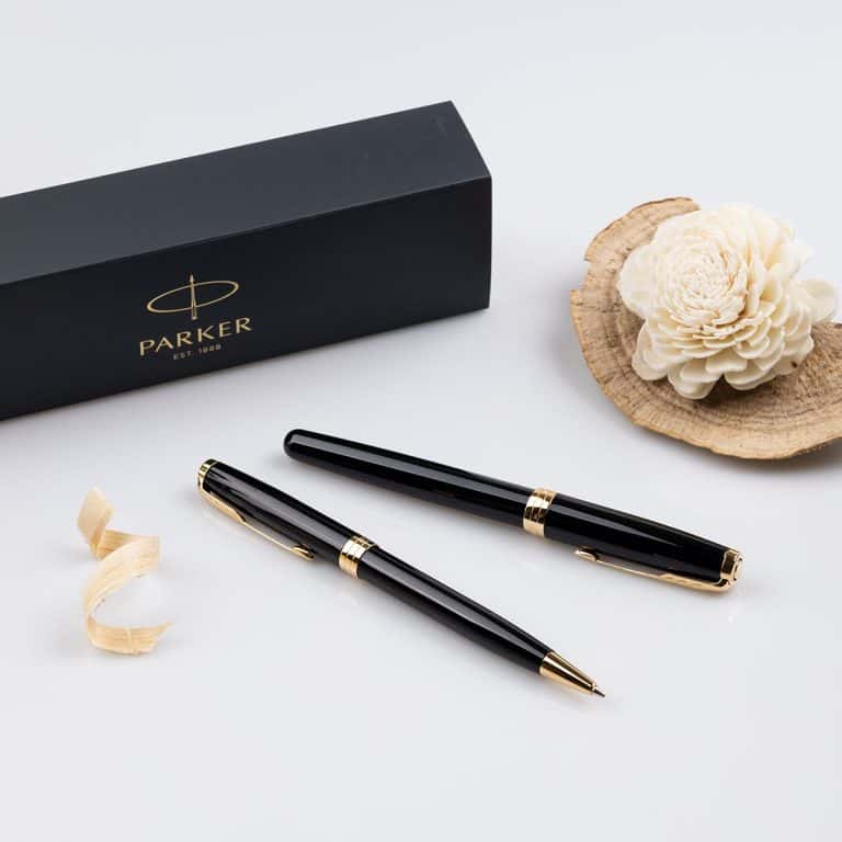 позлатен комплект Parker Sonnet Black CT