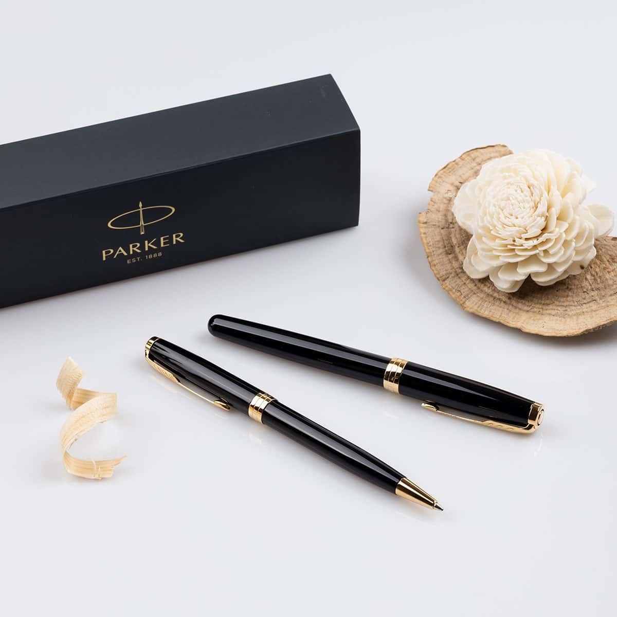 позлатен комплект Parker Sonnet Black CT