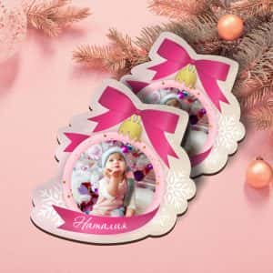 Комплект от 5 броя магнити – Коледна играчка