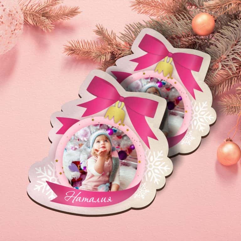 Комплект от 5 броя магнити – Коледна играчка