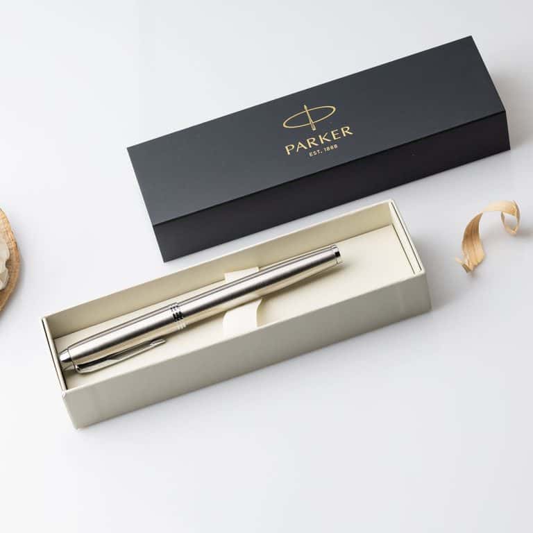 Луксозна сребриста писалка Parker Royal IM Essential