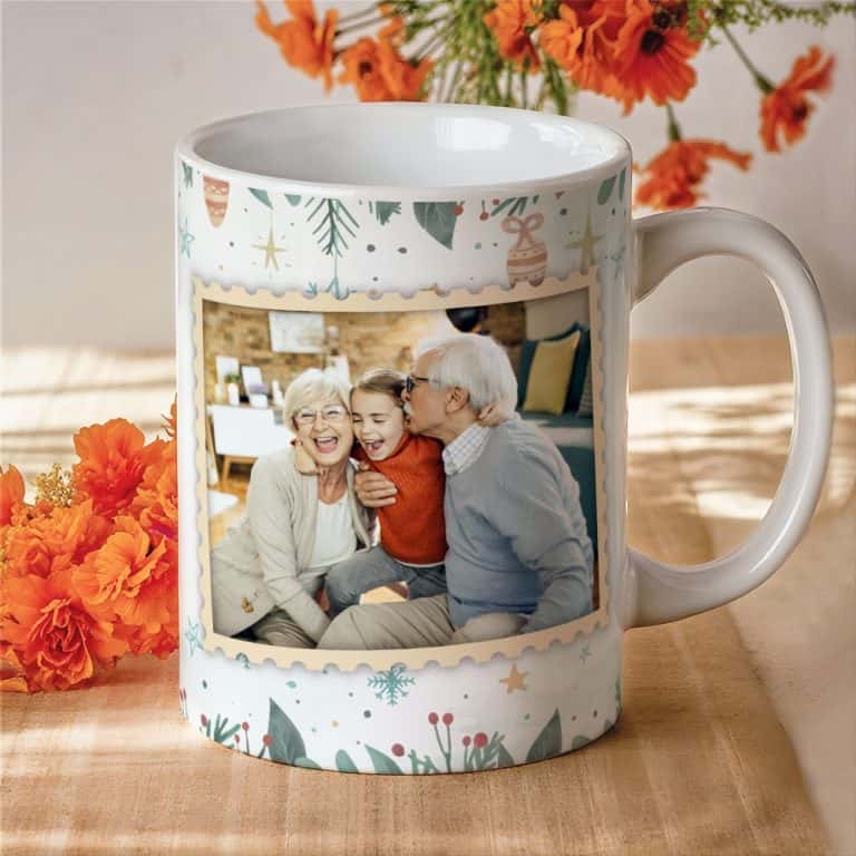 Коледна чаша – За най-добрия дядо с име