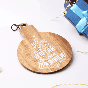 Декоративна дъска – Коледна топка