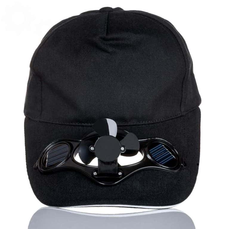 Шапка с Вентилатор и Соларен Панел