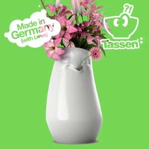 Порцеланова Ваза за Цветя с Изражение