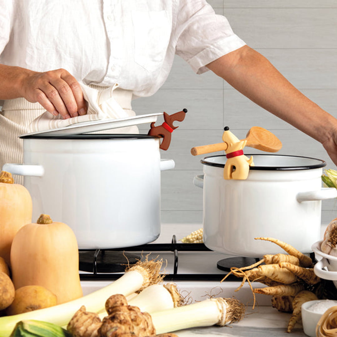 Поставка за Лъжица и Пароизпусквател – Кучета