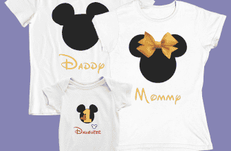 – Комплект Тениски с боди – Мики, Мини и бейби Мини Маус