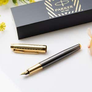 Позлатена писалка Parker Royal IM Premium Arrow