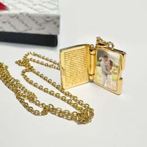 Персонализирано колие с медальон за снимка – запазете скъп спомен